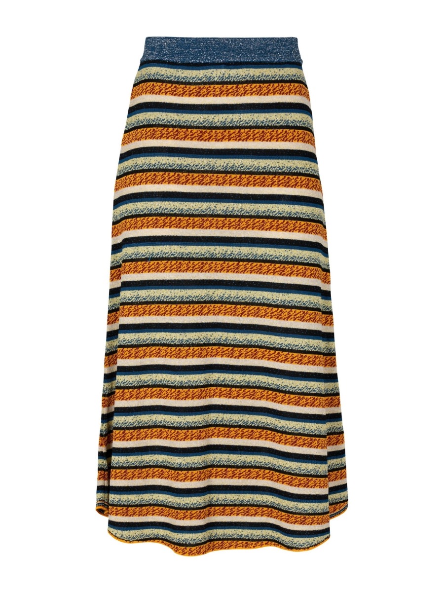 Blue Stripe Skirt