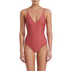The Plunge Maillot Cerise