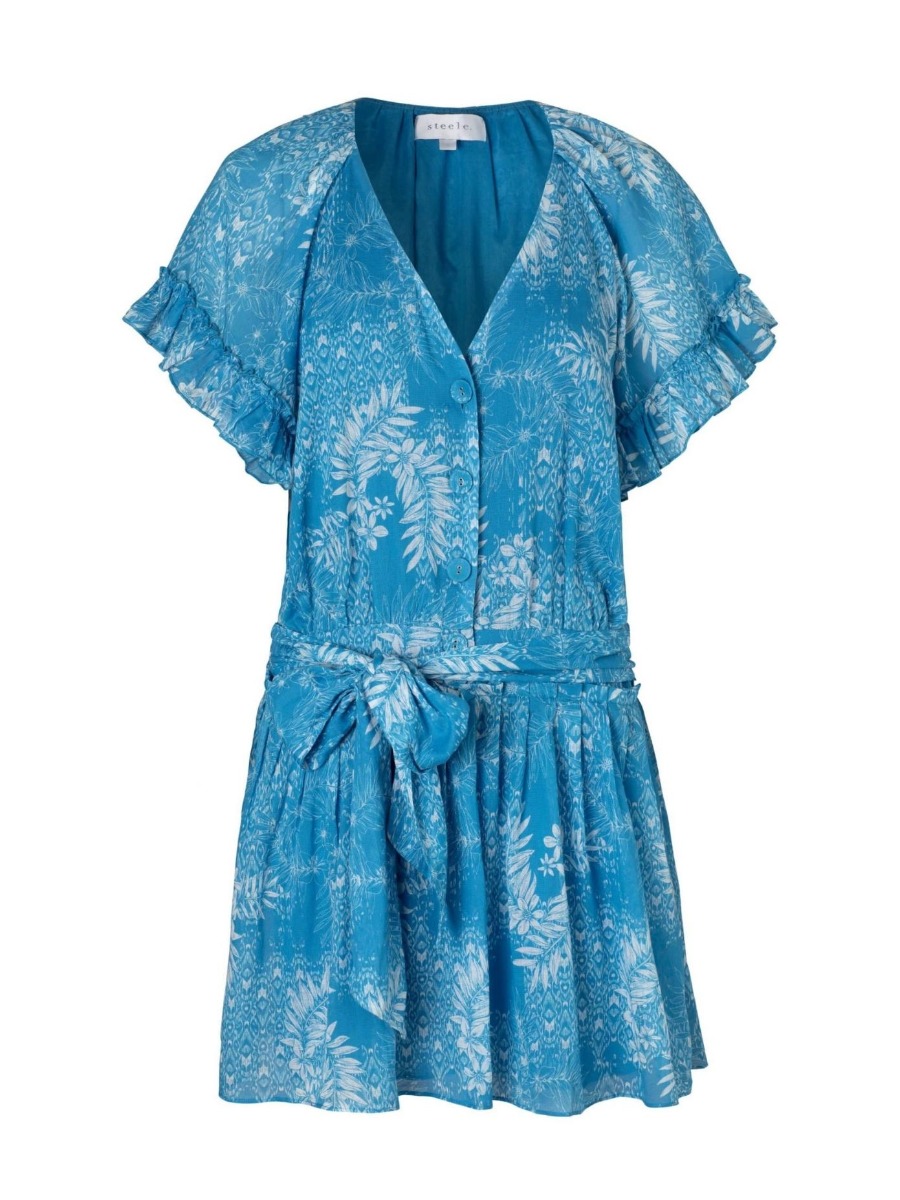 Chrissy Dress Bora Blue